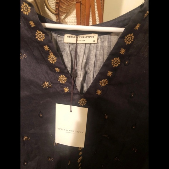 Spell & The Gypsy Designs Muwala Embroidered Tunic - Picture 8 of 9